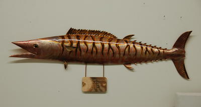 copper fish art