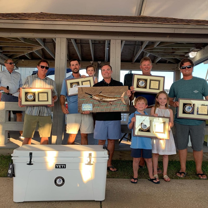 copper art marlin fishing trophies