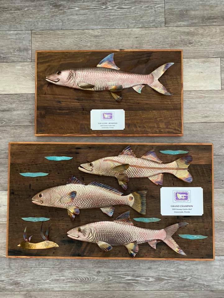copper art fish trophies tarpon redfish bonefish