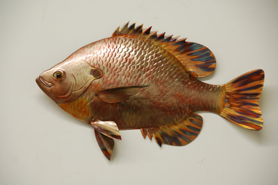 Copper Fish Art
