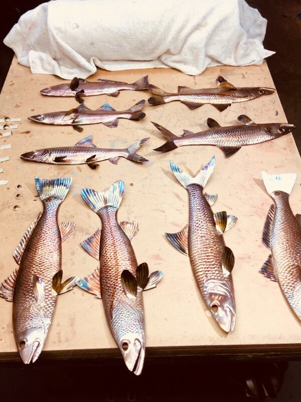 copper art trophies fish bonefish redfish snook