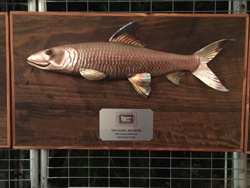 bonefish copper art fish trophies