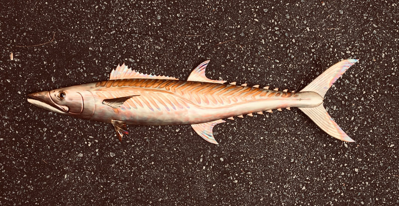 copper art fish king mackerel 