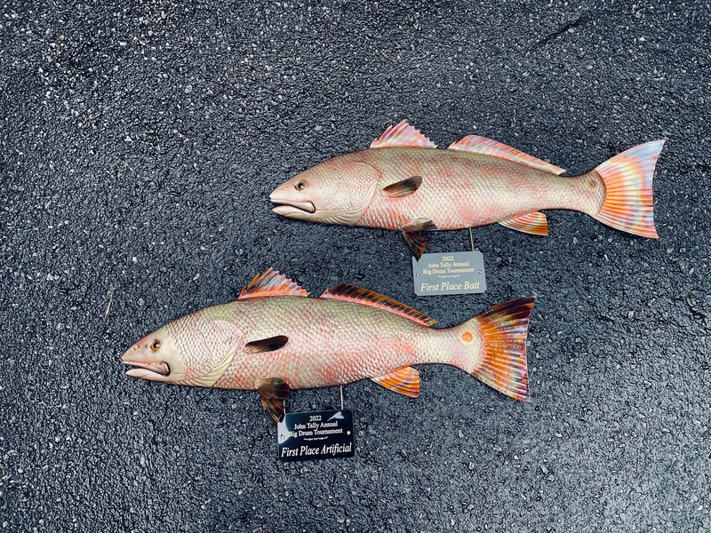 copper fish art sculpture replica commission trophies
