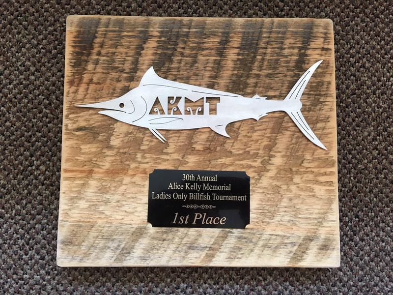 copper art fishing trophies marlin offshore 